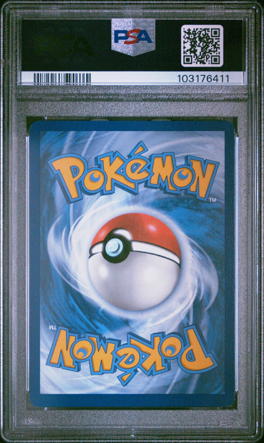 Pikachu Ex Ultra Rare Pokemon Ssp En-Surging Sparks 219 NM PSA 10 (Back)