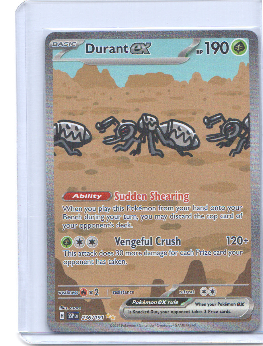 Durant ex Special Illustration Rare SV08: Surging Sparks 236/191 NM