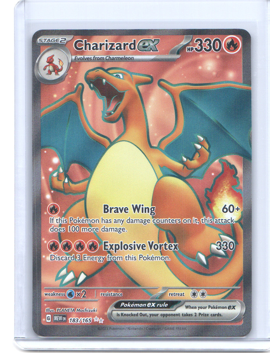 Charizard ex Ultra Rare SV: Scarlet & Violet 151 183/165 NM