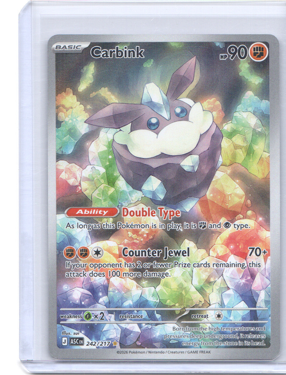 Carbink Illustration Rare ME: Ascended Heroes 242/217 NM