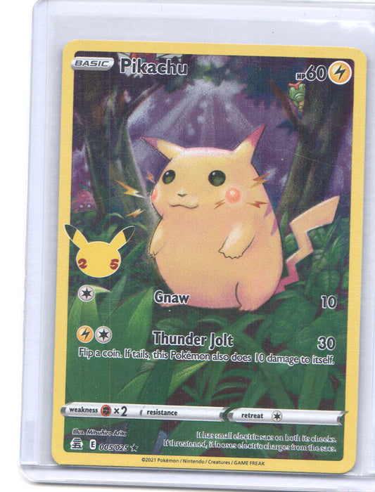Pikachu Holo Rare Celebrations 005/025 NM