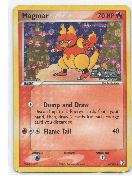 Magmar Uncommon Team Rocket Returns 44/109 NM