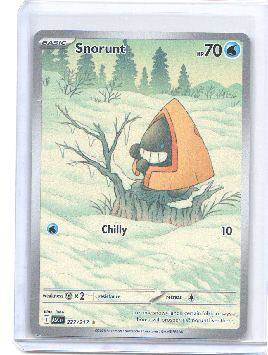 Snorunt Illustration Rare ME: Ascended Heroes 227/217 NM