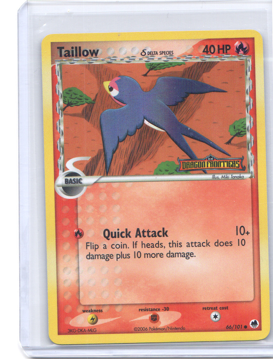 Taillow (Delta Species) Common EX Dragon Frontiers 66/101 NM