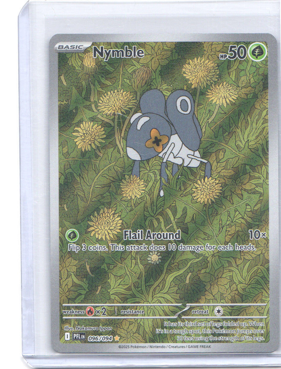 Nymble Illustration Rare ME02: Phantasmal Flames 096/094 NM