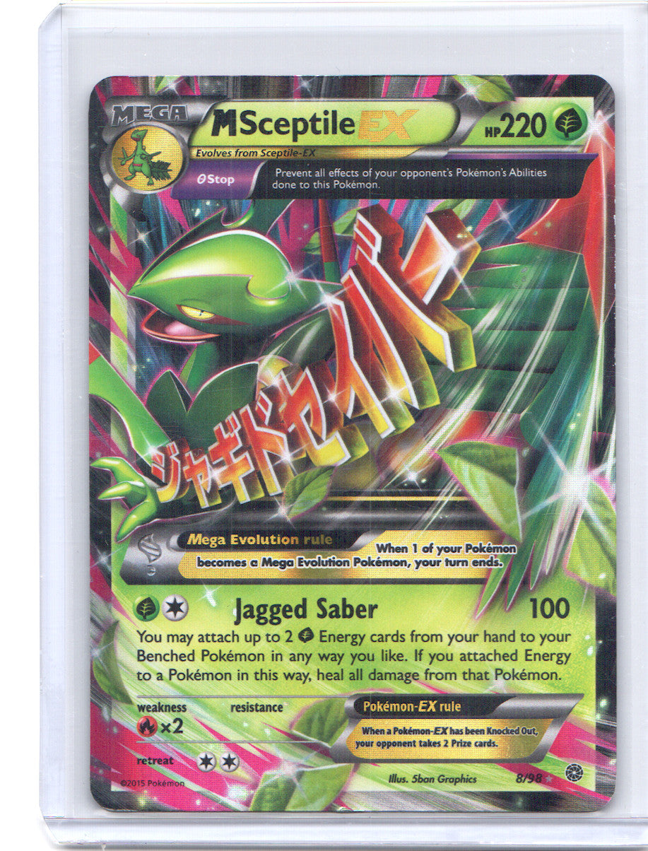 M Sceptile EX Ultra Rare XY - Ancient Origins 8/98 LP