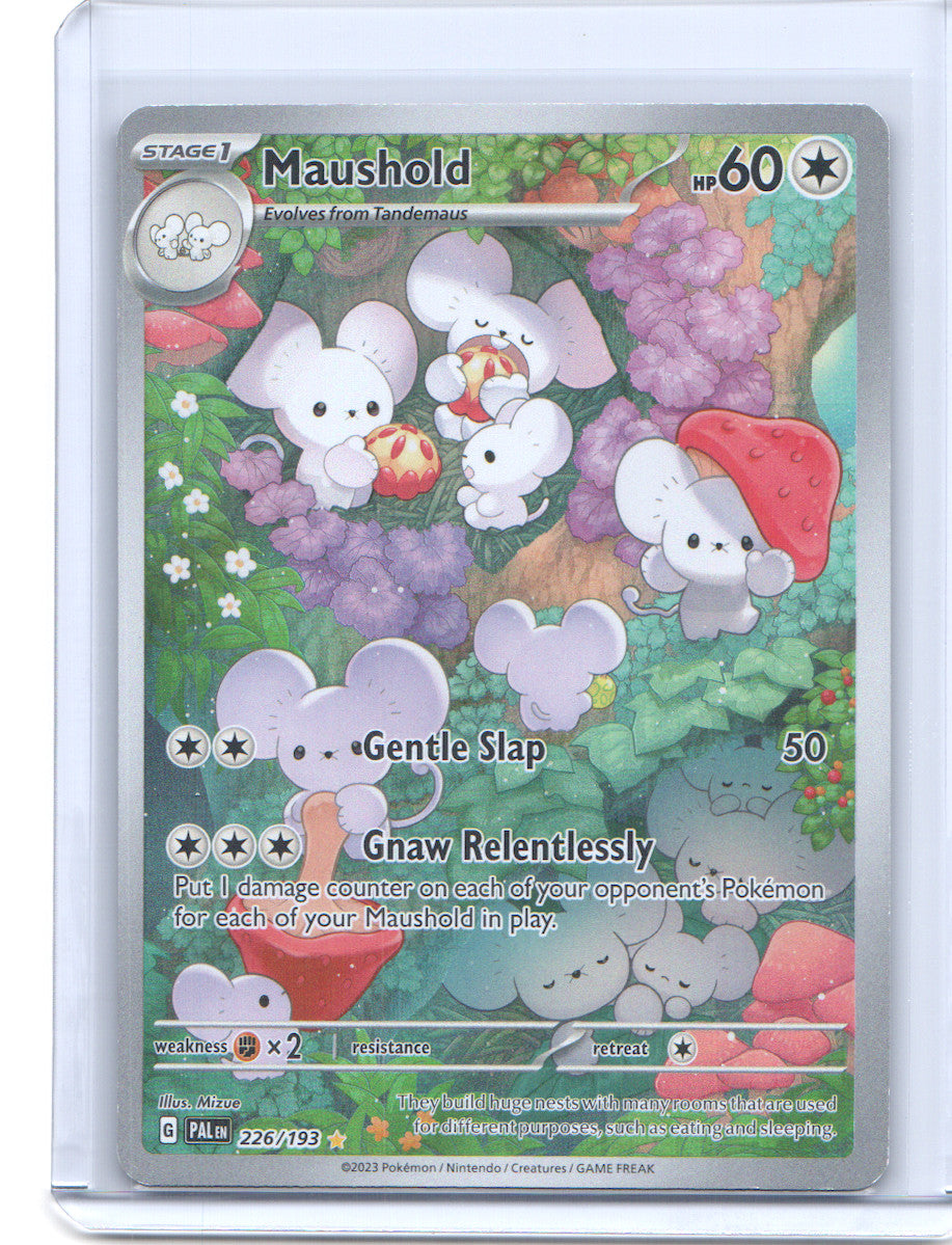Maushold Illustration Rare SV02: Paldea Evolved 226/193 NM