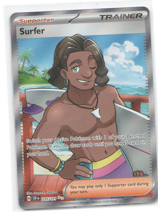 Surfer Ultra Rare SV08: Surging Sparks 235/191 NM