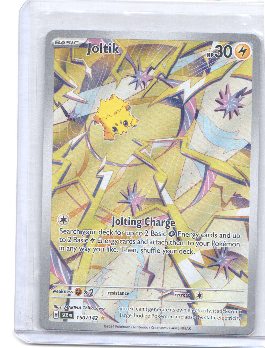 Joltik Illustration Rare SV07: Stellar Crown 150/142 NM
