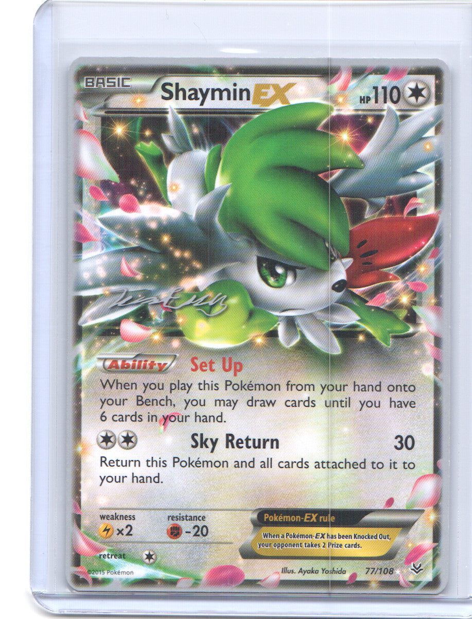 Shaymin EX - 2016 (Jesper Eriksen) Ultra Rare World Championship Decks 77/108 NM