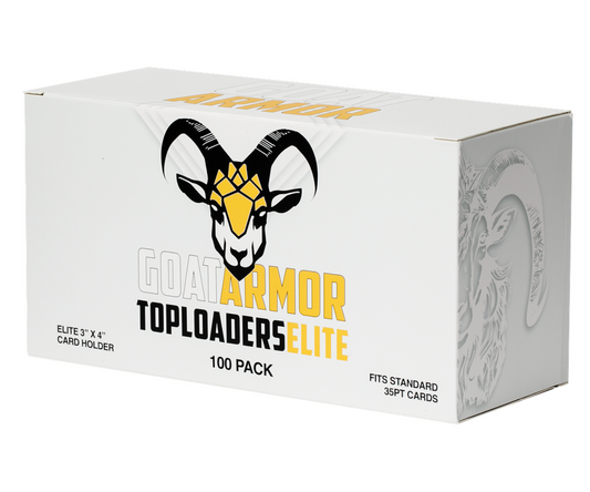 Goat Armor Elite Toploaders 100 count box