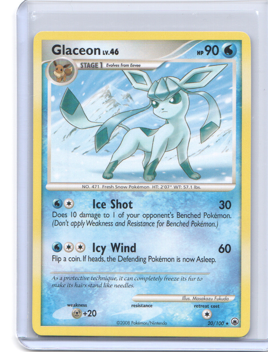 Glaceon (20) Rare Majestic Dawn 20/100 LP