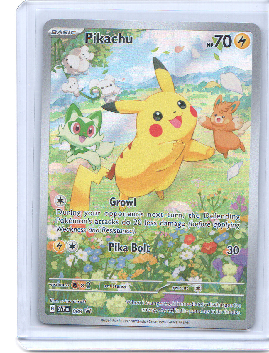 Pikachu Promo SV: Scarlet & Violet Promo Cards 088 NM