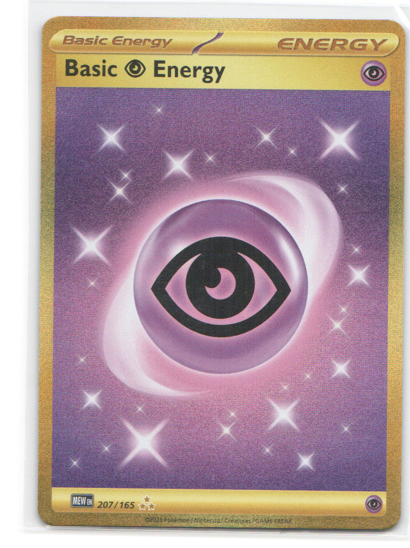Basic Psychic Energy - Hyper Rare SV: Scarlet & Violet 151 207/165 NM
