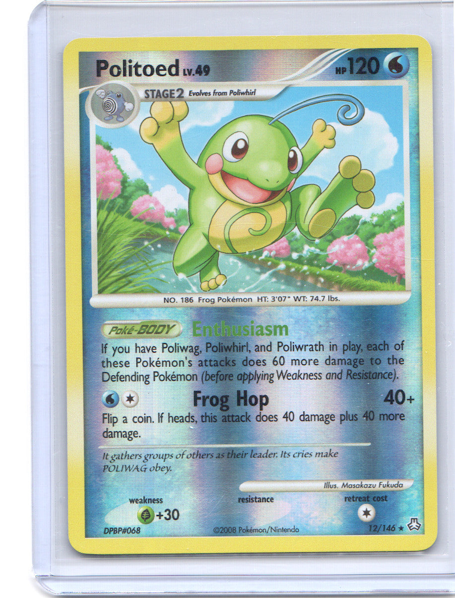 Politoed Holo Rare Legends Awakened 12/146 NM