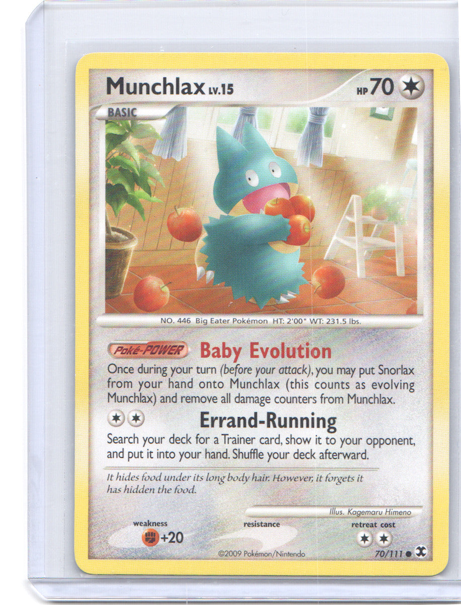 Munchlax Promo Countdown Calendar Promos 068/100 NM