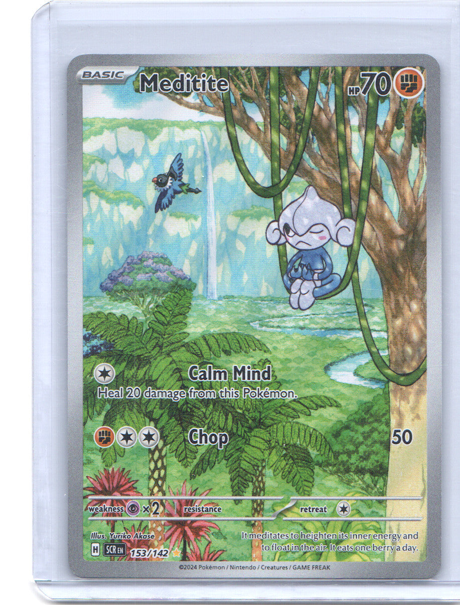 Meditite Illustration Rare SV07: Stellar Crown 153/142 NM