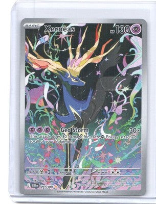Xerneas Illustration Rare ME04: Chaos Rising 091/086 Holofoil NM