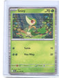 Snivy (Unova Poster Collection) Common 001/086 Tinsel Holo NM