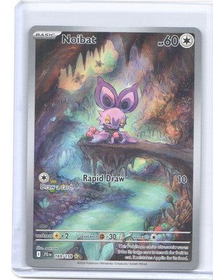 Noibat Illustration Rare SV09: Journey Together 169/159 Holofoil NM