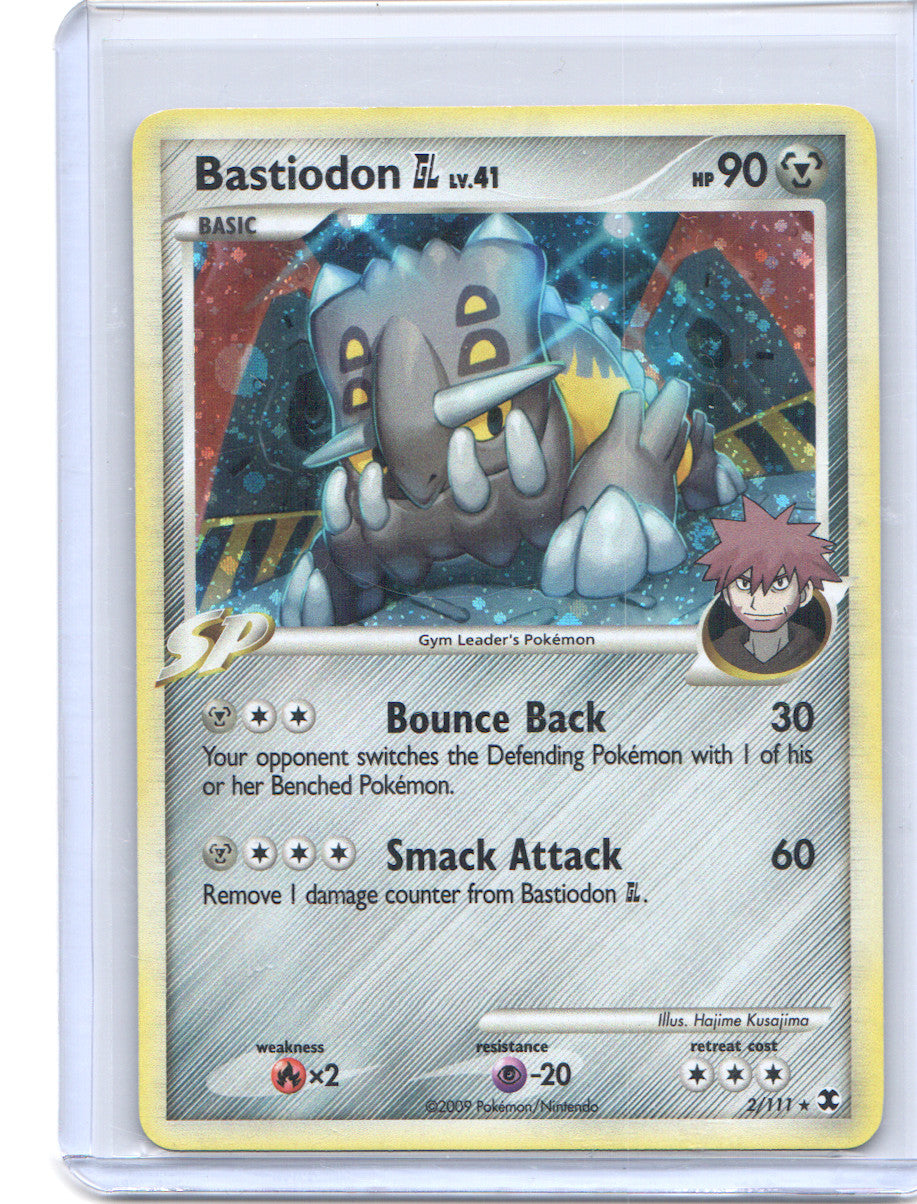 Bastiodon GL Holo Rare Rising Rivals 2/111 NM