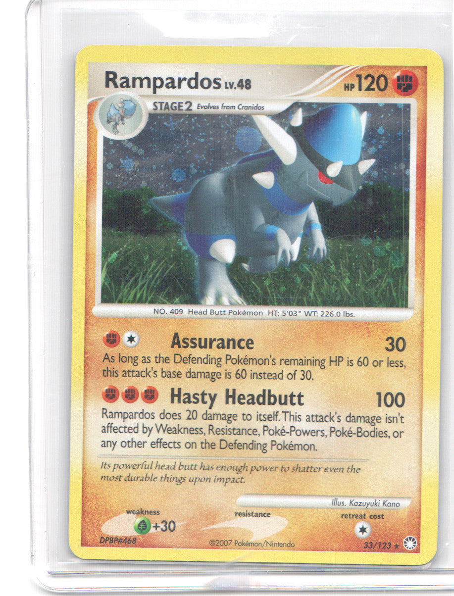 Rampardos (Cosmos Holo) Holo Rare Deck Exclusives 033/123 LP