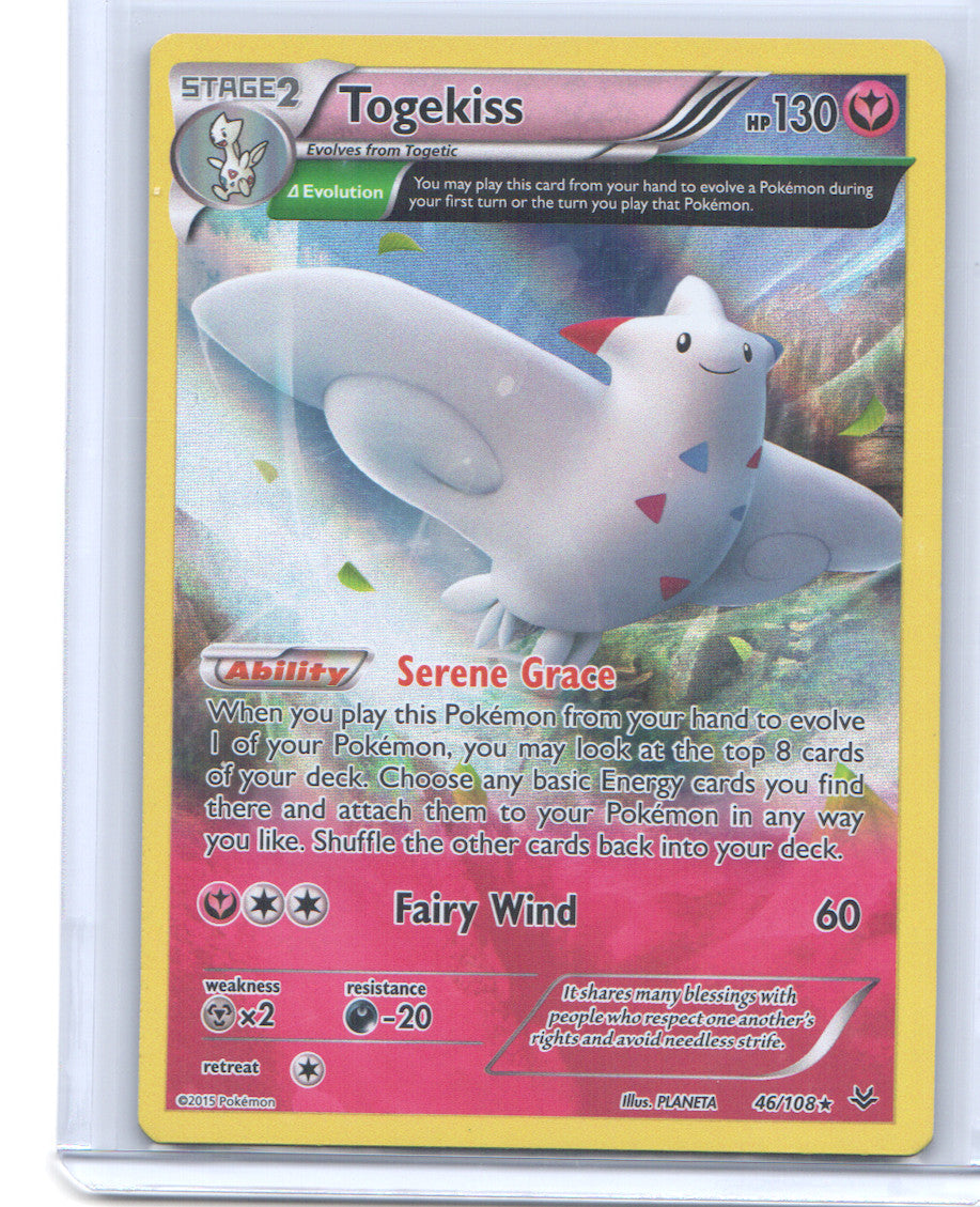 Togekiss (46 Delta) Holo Rare XY - Roaring Skies 46/108 LP