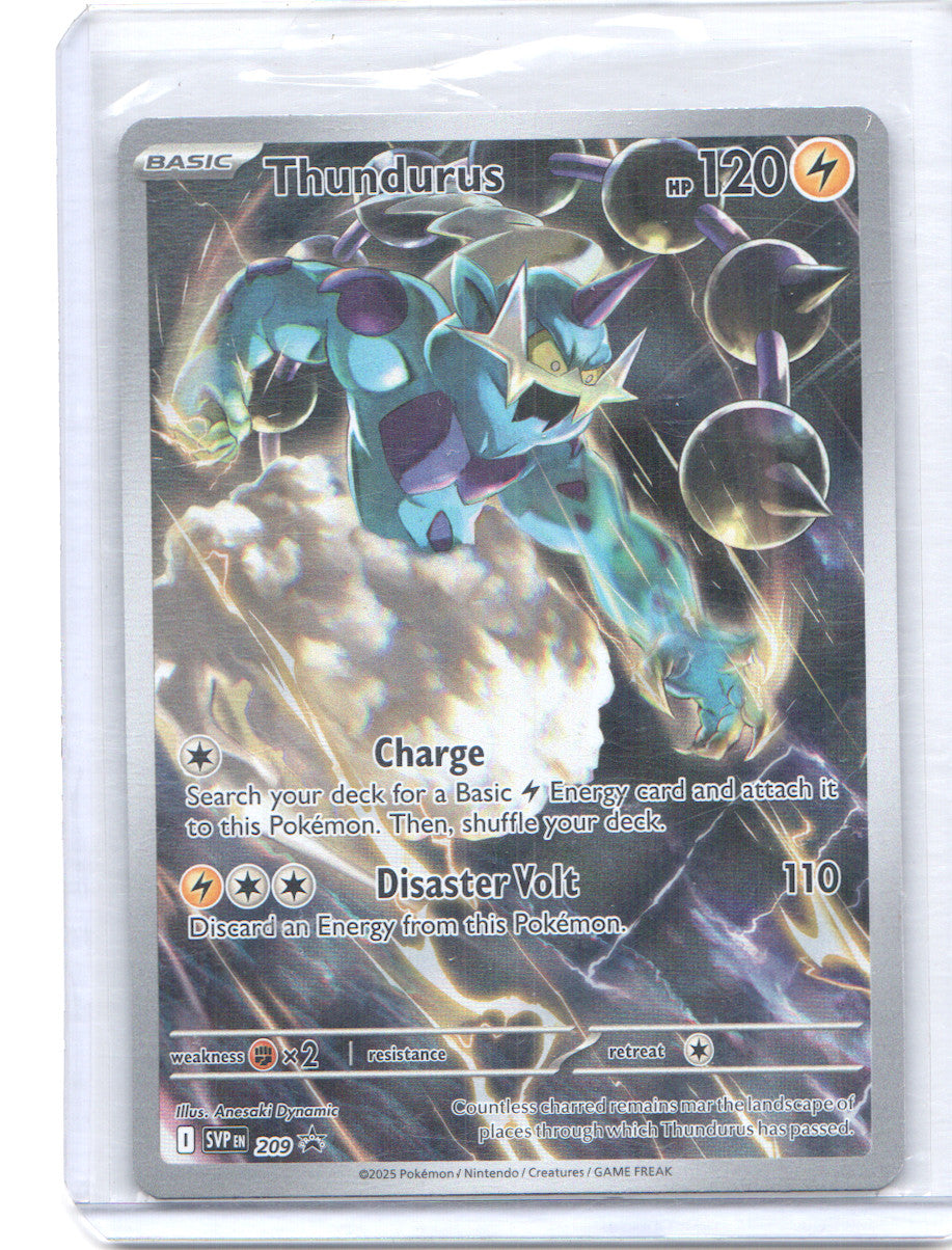 Thundurus Promo SV: Scarlet & Violet Promo Cards 209 NM