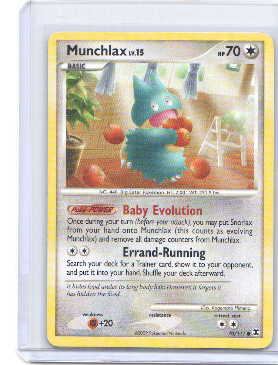 Munchlax (70) Common Rising Rivals 70/111 LP