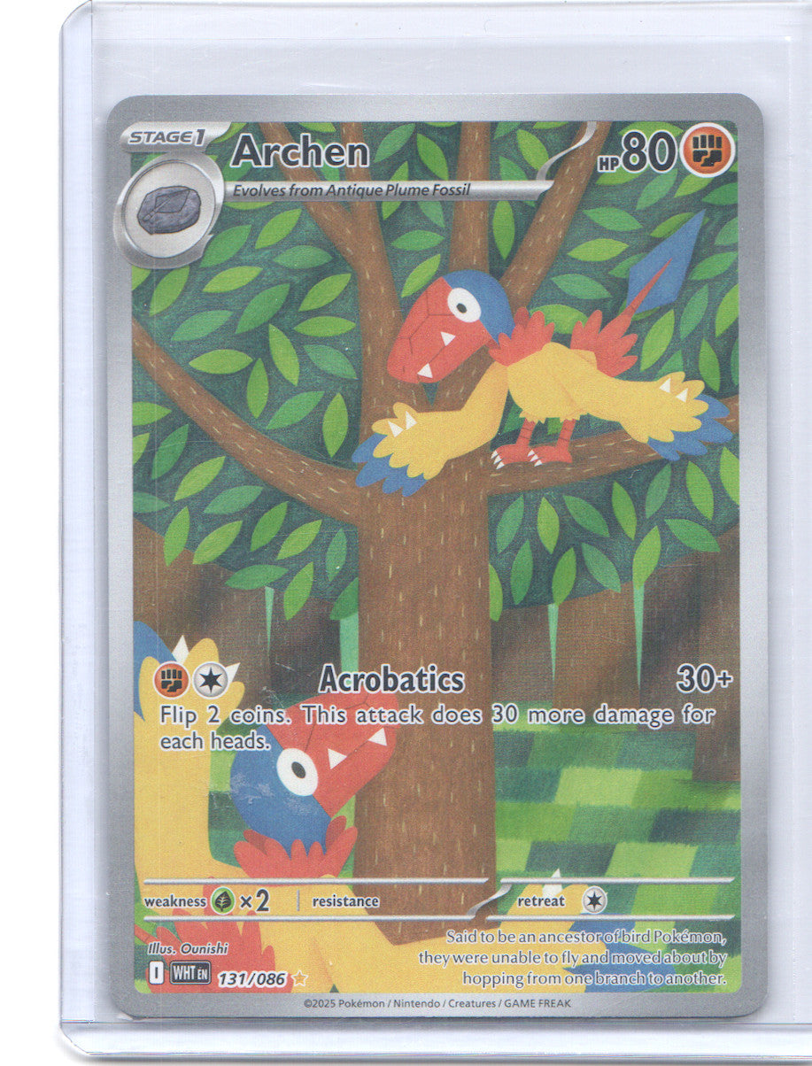 Archen Illustration Rare SV: White Flare 131/086 NM