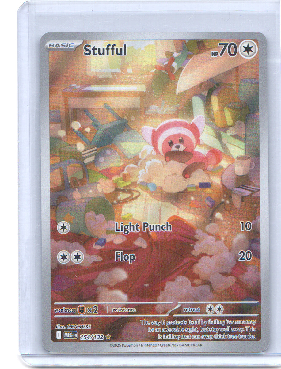 Stufful Illustration Rare ME01: Mega Evolution 154/132 NM