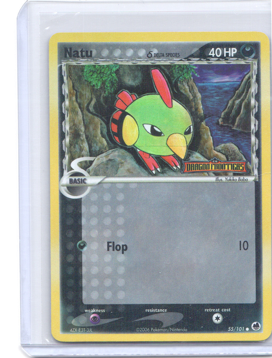 Natu (Delta Species) Common EX Dragon Frontiers 55/101 MP