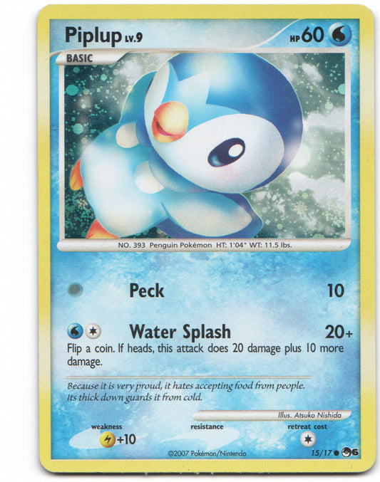 Piplup Common POP Series 6 015/017 LP