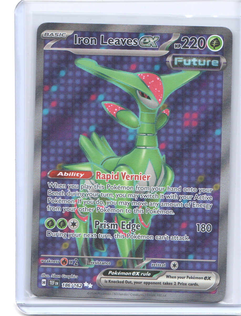 Iron Leaves ex Ultra Rare SV05: Temporal Forces 186/162 NM