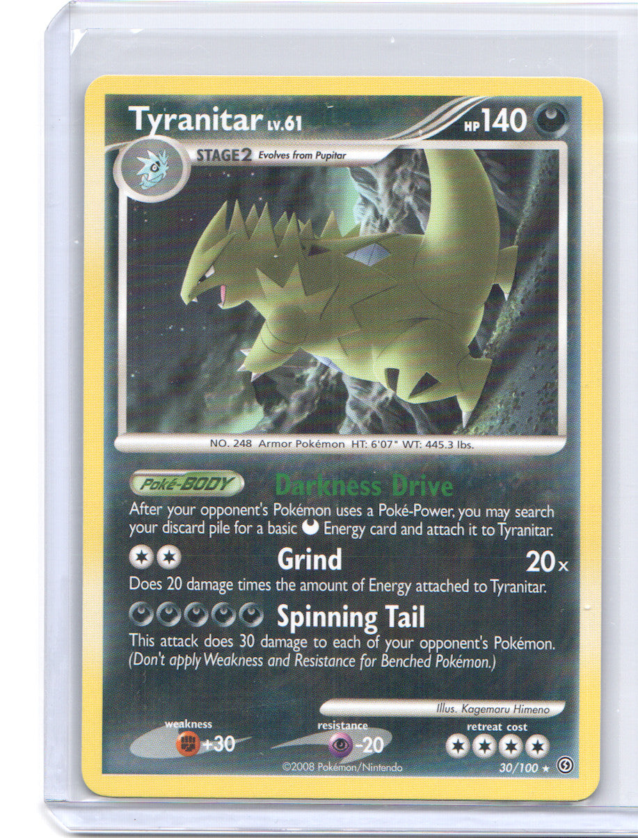 Tyranitar Rare Stormfront 30/100 NM
