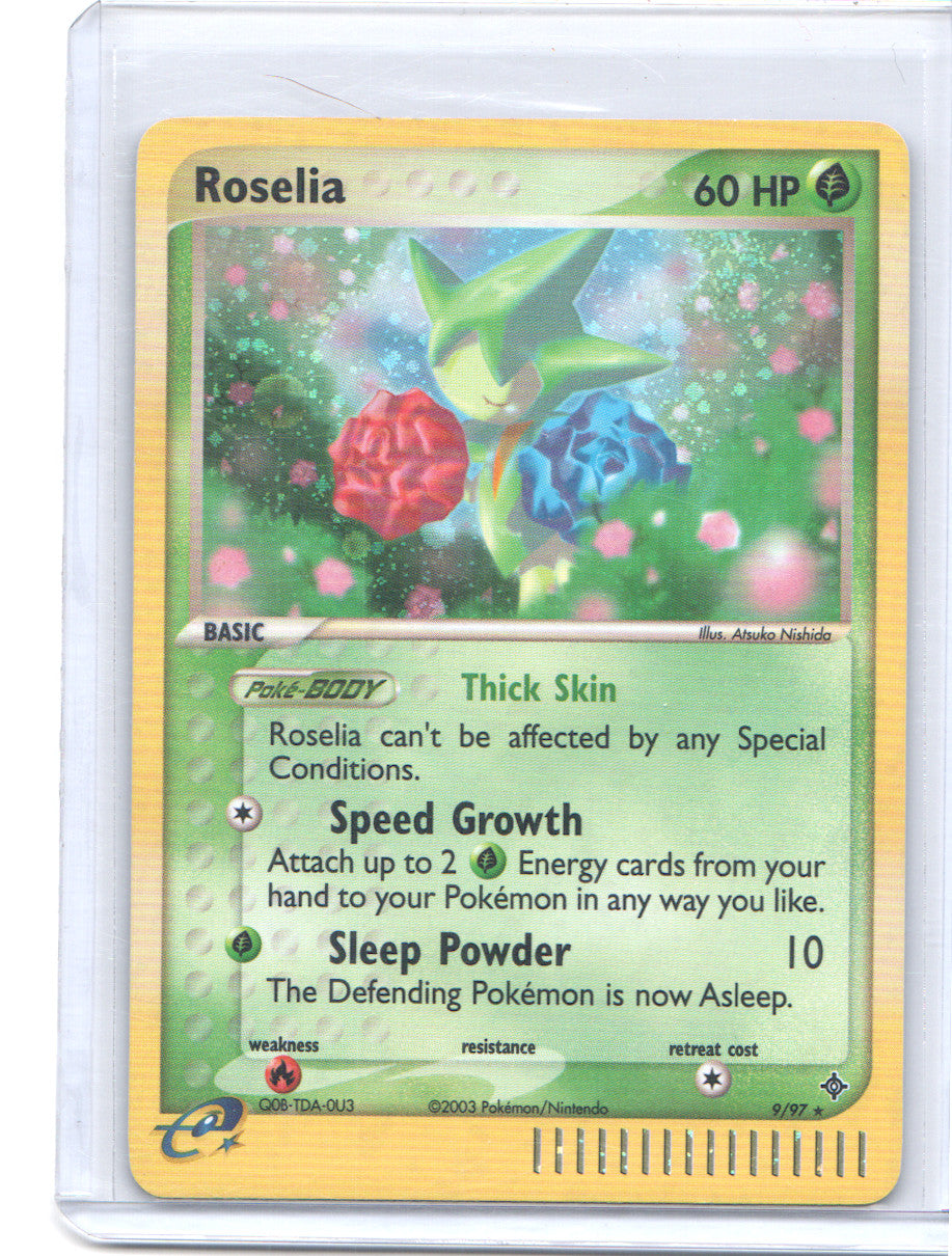 Roselia Holo Rare EX Dragon 9/97 NM