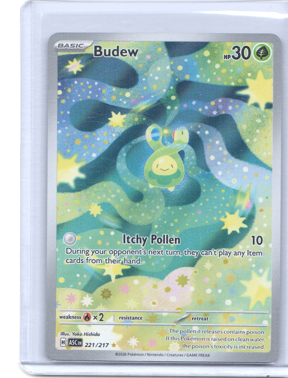 Budew Illustration Rare ME: Ascended Heroes 221/217 NM