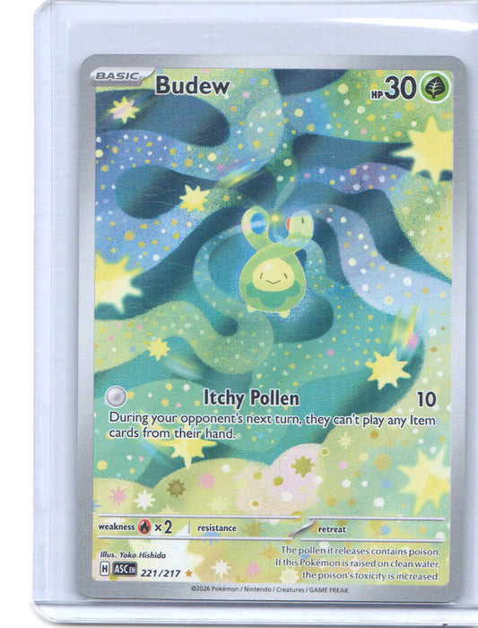 Budew Illustration Rare ME: Ascended Heroes 221/217 NM