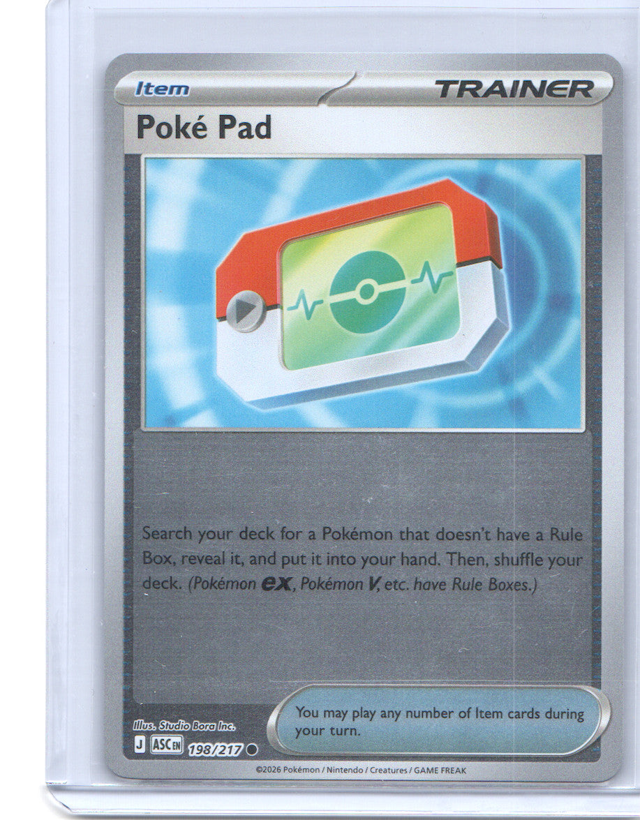 Poke Pad Common ME: Ascended Heroes 198/217 NM