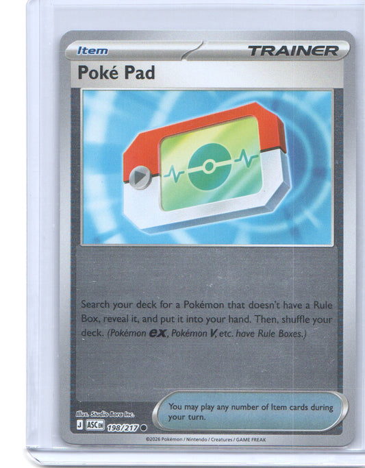 Poke Pad Common ME: Ascended Heroes 198/217 NM