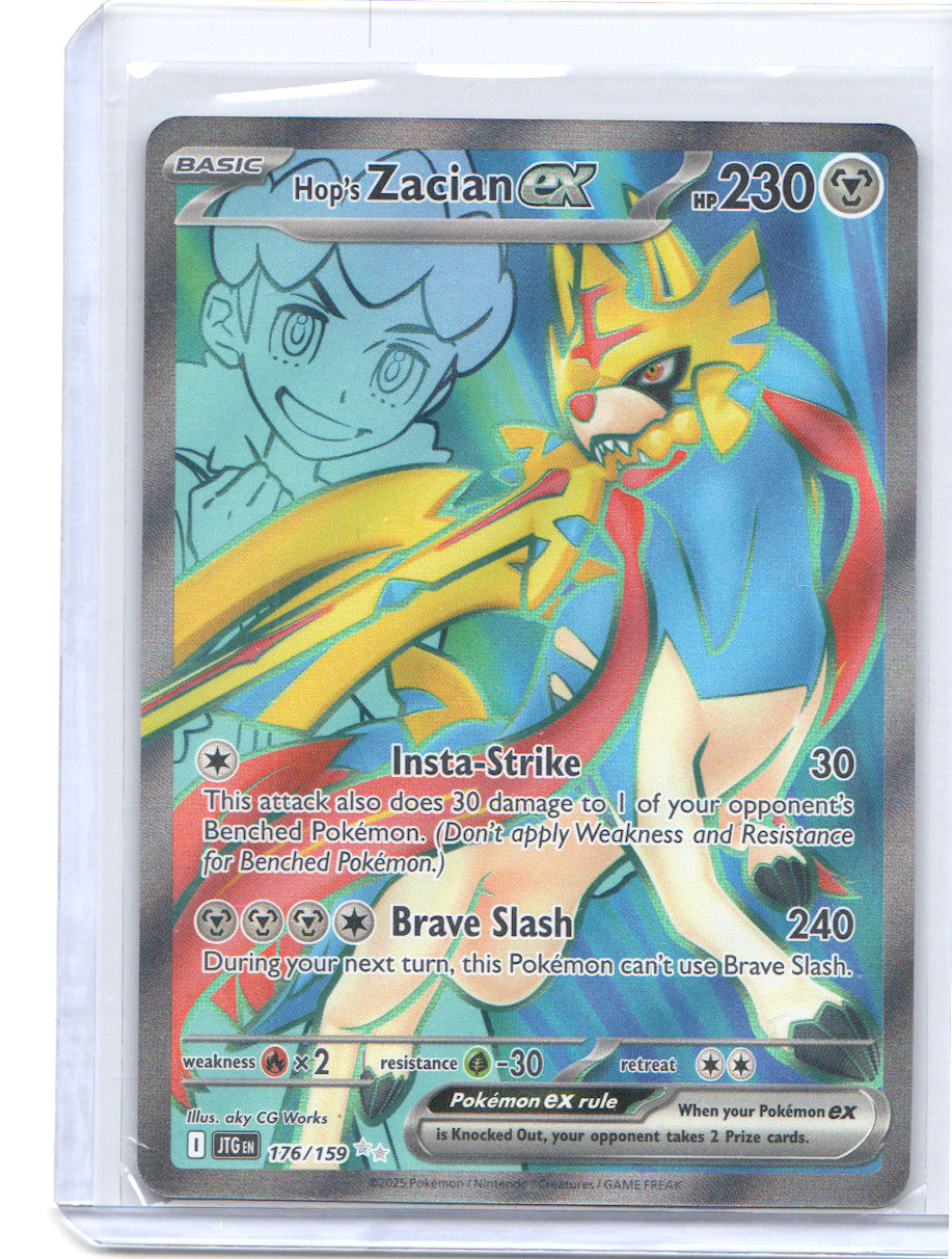 Hop's Zacian ex Ultra Rare SV09: Journey Together 176/159 NM