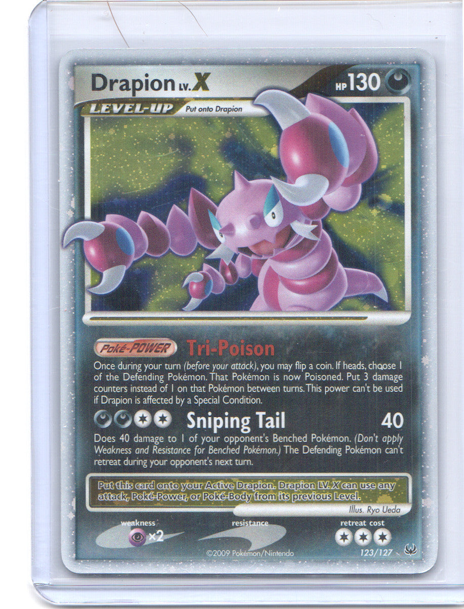 Drapion LV.X Ultra Rare Platinum 123/127 LP