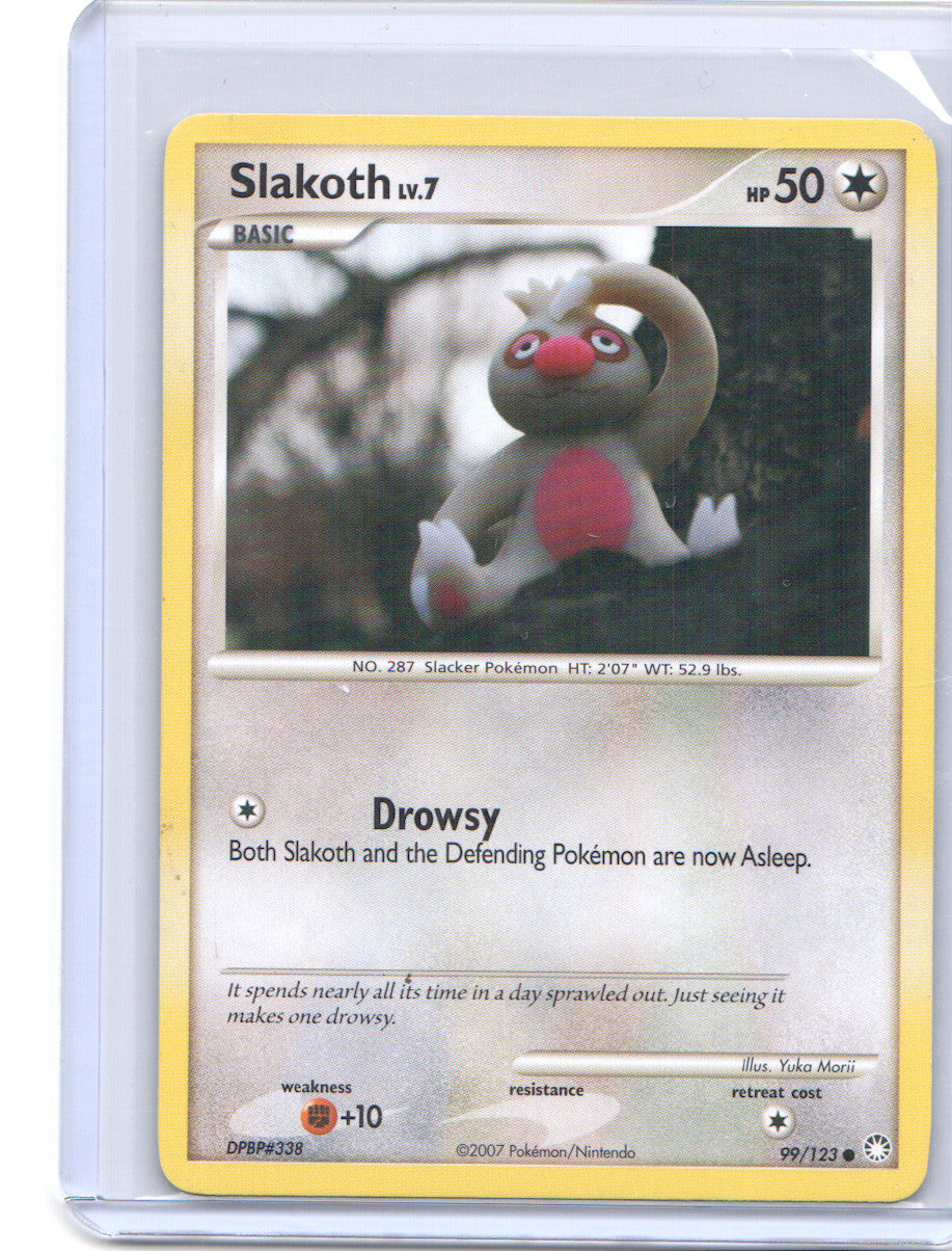 Slakoth Common Mysterious Treasures 99/123 NM