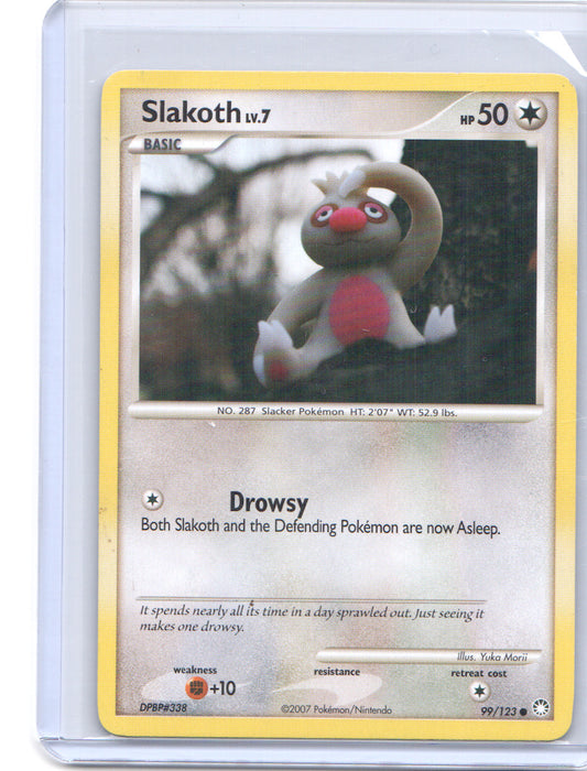Slakoth Common Mysterious Treasures 99/123 NM