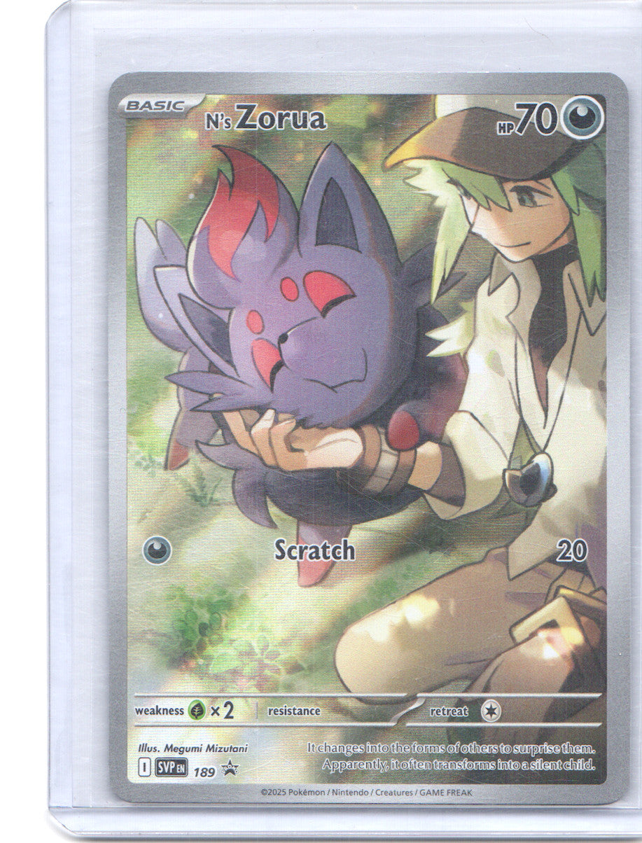 N's Zorua Promo SV: Scarlet & Violet Promo Cards 189 NM