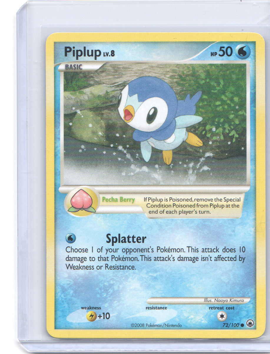Piplup (72) Common Majestic Dawn 72/100 NM