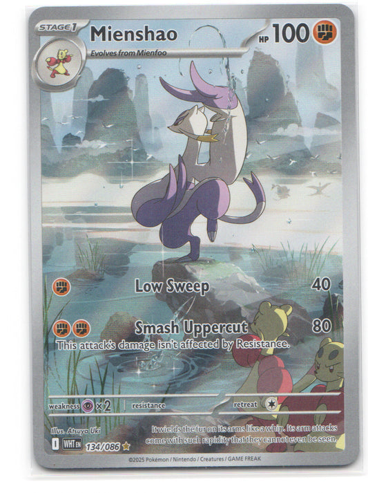 Mienshao Illustration Rare SV: White Flare 134/086 NM