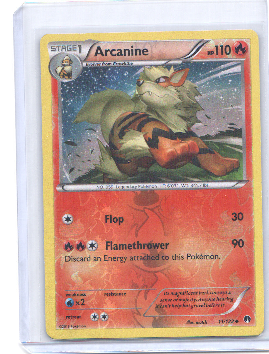 Arcanine Uncommon XY - BREAKpoint 11/122 NM