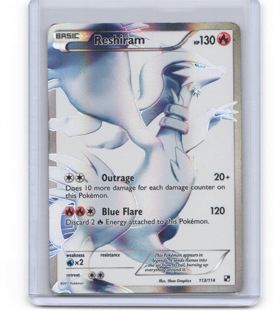 Black and White #113/114 Reshiram (113 Full Art)