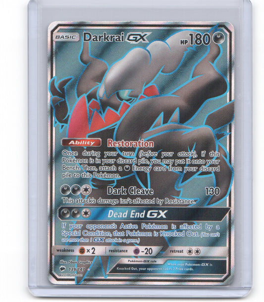 SM - Burning Shadows #139/147 Darkrai GX (Full Art)